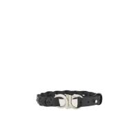 Salvatore Ferragamo男士小牛皮编织手链时尚个性饰品简约百搭配饰