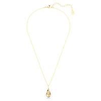 Swarovski女式项链黄金色晶钻简约优雅吊坠锁骨链日常休闲百搭