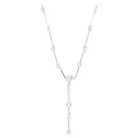 Swarovski女款仿水晶锆石锁骨链璀璨星空设计时尚优雅Y型项链