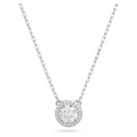 Swarovski优雅多变女款吊坠项链铑电镀链条搭配璀璨锆石