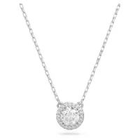 Swarovski优雅多变女款吊坠项链铑电镀链条搭配璀璨锆石