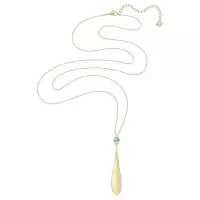 SwarovskiStunning 天使之泪女士金色优雅项链 情人节七夕送女友生日礼物