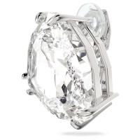 Swarovski女士耳饰 时尚优雅 耳钉三角形单支耳夹耳环送老婆女友生日礼物