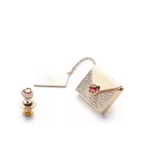 Swarovski女式耳饰水晶简约百搭轻盈舒适优雅设计送女友礼物