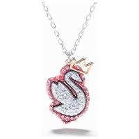 Swarovski女项链天鹅吊坠Swan皇冠时尚饰品聚会日常