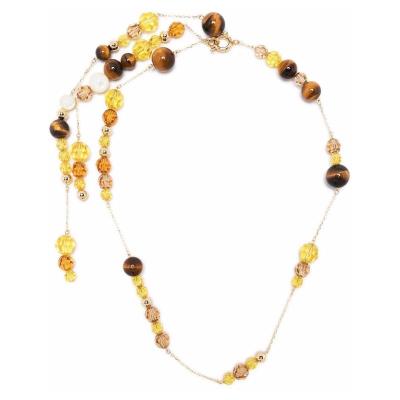 Swarovski女项链虎眼石饰品Collection II水晶珠宝日常穿搭晚宴聚会