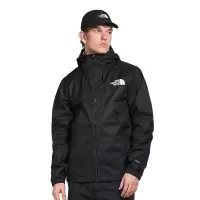 THE NORTH FACE乐斯菲斯冲锋衣男防水透气防风耐磨黑色连帽