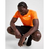 THE NORTH FACE乐斯菲斯户外T恤男透气速干吸汗舒适数字橙色