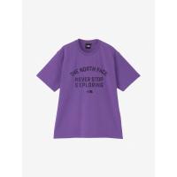 THE NORTH FACE乐斯菲斯户外T恤男环保脱色减废柔软紫色宽松