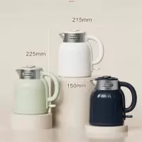 拓杰(飞科)格来德D2515水壶(316L)豆蔻绿、爵士蓝、象牙白(1件/12个)