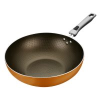 拓杰(飞科炊大皇32CM新一代不粘无油烟炒锅 KA44655(1件/6个)