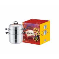 拓杰(飞科)顺丰利30CM复合钢三层蒸锅(礼品首选!)(1件/12个)