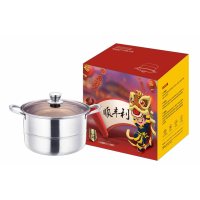 拓杰(飞科)顺丰利26CM复合钢多用蒸锅(单层带蒸片)(礼品首选!)(1件/16个)