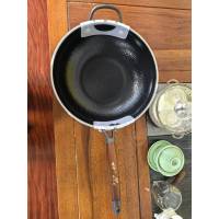 拓杰(飞科)炊之星双面锤打(复合钢炒锅)34CM(1件/12个)