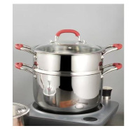 拓杰(飞科)创宇祥运304三层钢(二层)汤锅26CM(1件12个)