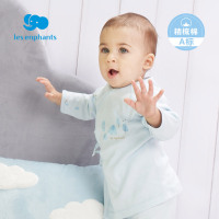 丽婴房婴儿衣服儿男女宝宝纯棉六条带内衣上衣2件装春新