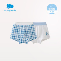 丽婴房婴儿衣服男宝宝可爱内裤男童柔软平角裤2条装四季款