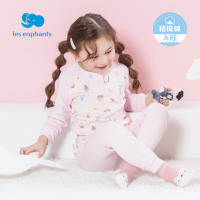丽婴房童装宝宝家居服套装男女童纯棉睡衣儿童卡通针织内衣秋