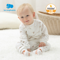 丽婴房婴儿衣服儿童莫代尔内衣套装秋装男女宝宝保暖秋衣套装新款