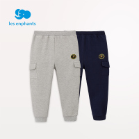 丽婴房童装儿童休闲裤子小童秋装男童运动休闲裤宝宝卡通休闲长裤