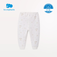 丽婴房婴儿衣服男女童棉毛裤匹马棉秋裤儿童纯棉内衣裤可开裆春秋