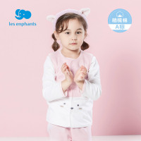 丽婴房男女宝宝拼接卡通睡衣背心儿童空气层保暖冬季家居马甲