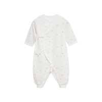 丽婴房Les enphants 婴儿衣服 男女宝宝内衣连身装系带装春秋新款B01