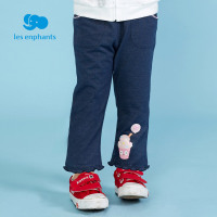 丽婴房Les enphants童装宝宝春装裤子女童裤子春秋儿童休闲裤新款春秋B01