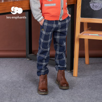 丽婴房男童宝宝休闲针织裤子儿童中小童柔软时尚长裤2020秋季新款