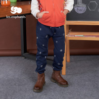 丽婴房男童宝宝休闲针织长裤儿童中小童柔软宽松裤子2020秋季新款