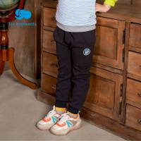 丽婴房童装男童保暖厚款不倒绒长裤儿童柔软舒适裤子2020冬季新款