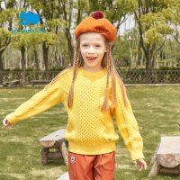 丽婴房童装男女宝宝时尚复古线衫儿童柔软舒适毛衣2020秋季新款