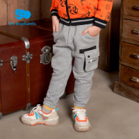 丽婴房童装男童冬装裤子儿童新款空气层保暖休闲裤宝宝工装裤2020