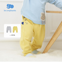 丽婴房童装婴幼儿针织裤2021年春季新品卡通造型大屁屁裤休闲裤