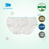 丽婴房婴儿衣服女童三角裤2021夏季儿童天茶内裤新款宝宝薄款短裤