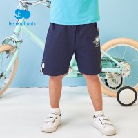 丽婴房童装儿童短裤夏装男宝宝宽松休闲裤2021新款男童针织牛仔裤