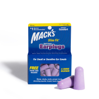 MACK'S 纤长贴合系列睡眠静音耳塞 学生宿舍防吵防噪音防呼噜 美国进口 工作学习隔音降噪 10副装