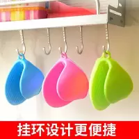 加厚厨房隔热夹硅胶隔热手套耐高温砂锅防烫夹烘培烤箱微·波炉夹碗