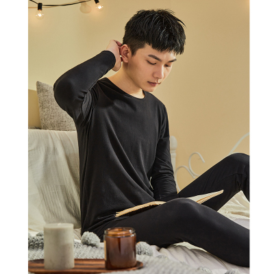 [2.5折价52元]唐狮保暖内衣男女秋衣秋裤青少棉毛衫全棉线衣线裤情侣