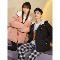 [2.5折价169元]唐狮冬季新款情侣外套保暖时尚短款厚外套情侣冬装外套