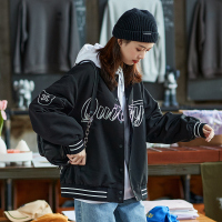 唐狮街头棒球服in潮酷春秋薄款外套女新款美式飞行员夹克