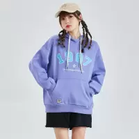 唐狮春装新款连帽卫衣女小个子设计感小众潮in女上衣闺蜜装