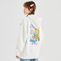 [3件8.5折101.9元,叠加优惠券]唐狮春装新款连帽卫衣女卡通后背印花韩版宽松潮流学生上衣潮