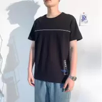 [1折价29.9元,叠加优惠券]唐狮夏季新款纯棉短袖T恤男潮休闲宽松圆领夏装打底衫半袖