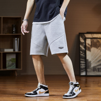 唐狮新款男休闲短裤夏季宽松薄款灰色运动裤韩版潮牌黑色百搭