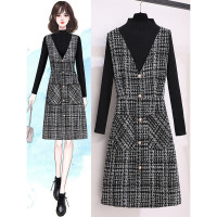 唐狮小香风女士时尚女休闲小香风裙女装