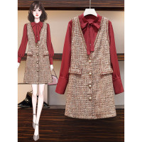 唐狮小香风女士时尚女休闲小香风裙女装