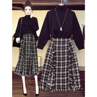 唐狮休闲女时尚女毛织半身裙女士毛织