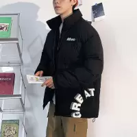 唐狮男冬季休闲宽松加厚立领短款棉衣男冬季外套棉袄男