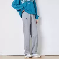 [3件8.5折76.4元,叠加优惠券]唐狮春夏新款女休闲裤抽绳卫裤束脚显高显瘦宽松韩版裤子潮